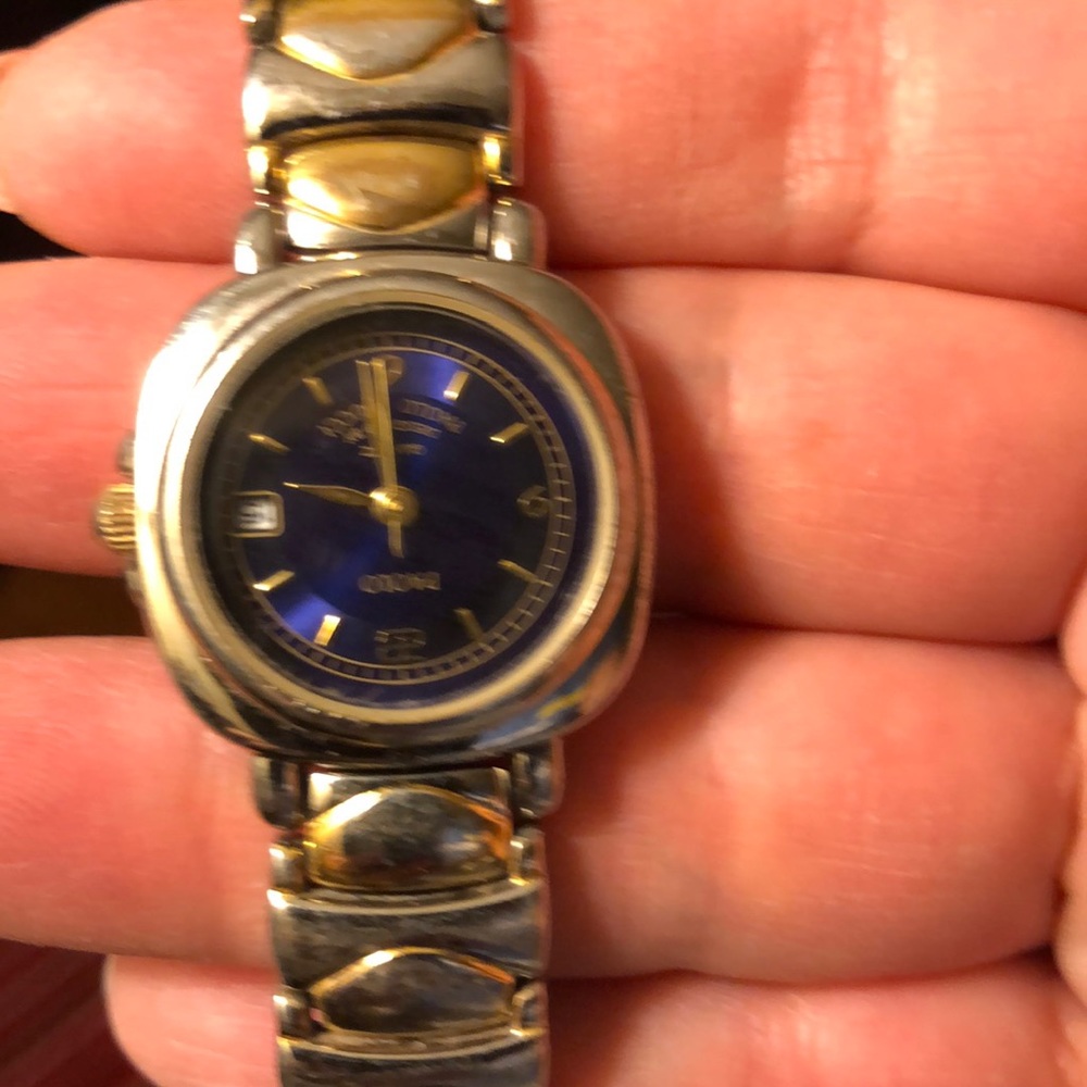 Paolo Gucci Watch - 2-tone, blue face